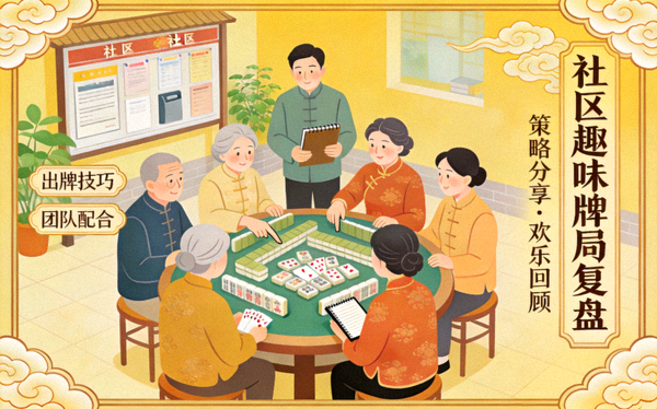 国潮社区趣味牌局复盘分享配图
